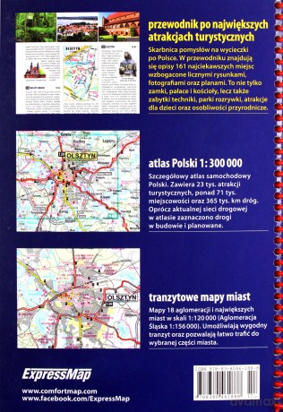 Polska dla turystów 1:300 000