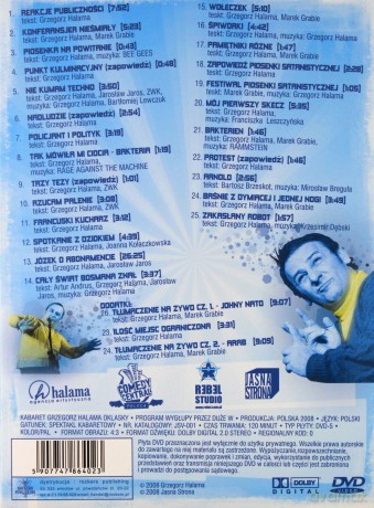 Halama Grzegorz Oklasky: Wygłupy Przez Duże W (digipack) [DVD]