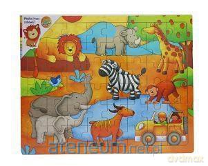 Puzzle drewniane Dżungla