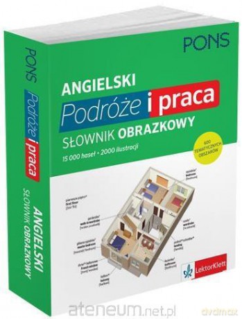 Słownik obrazkowy. Podróże i praca - Angielski [KSIĄŻKA]