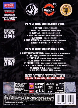 Indios Bravos: Przystanek Woodstock 2006/2007 (digipack) [DVD]