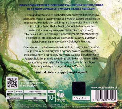 Spirit Animals 2. Polowanie - Maggie Stiefvater [AUDIOBOOK]