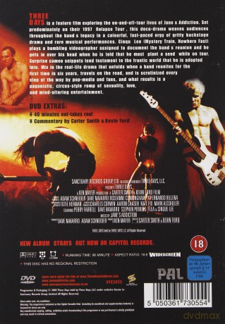 Jane\'s Addiction: Three Days [DVD]