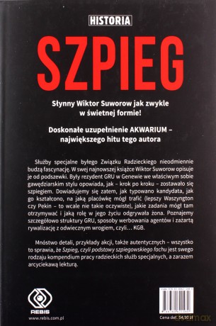 Szpieg, czyli podstawy szpiegowskiego fachu - Wiktor Suworow [KSIĄŻKA]