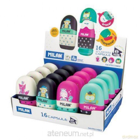 Temperówko-Gumka Capsule Anchor Club 2 (16 szt)