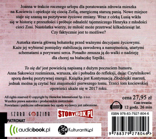 To się da! - Anna Sakowicz [AUDIOBOOK]