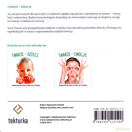 Twarze - emocje - Agnieszka Starok [KSIĄŻKA]