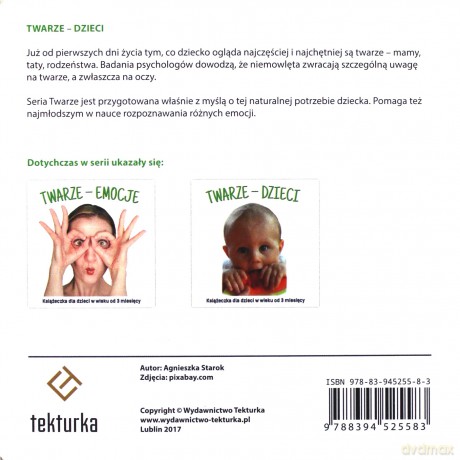 Twarze dzieci - Agnieszka Starok [KSIĄŻKA]
