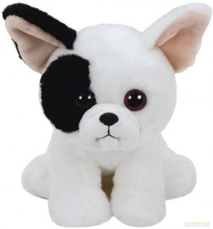 Ty Beanie Babies Mujeek - Biały Pies 15 cm