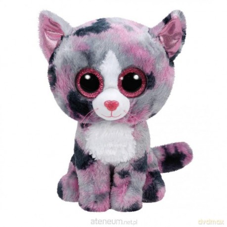 Ty Beanie Boos Lindi - różowy kot 24 cm