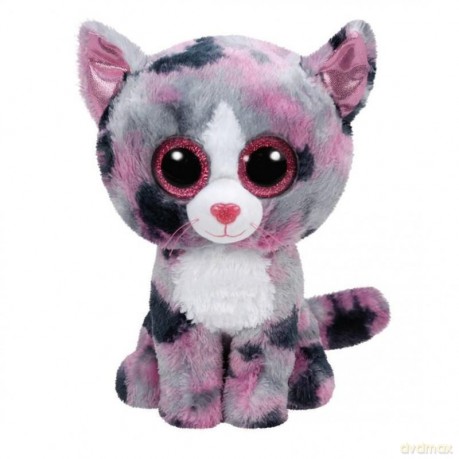 Ty Beanie Boos Lindi - różowy kot 24 cm