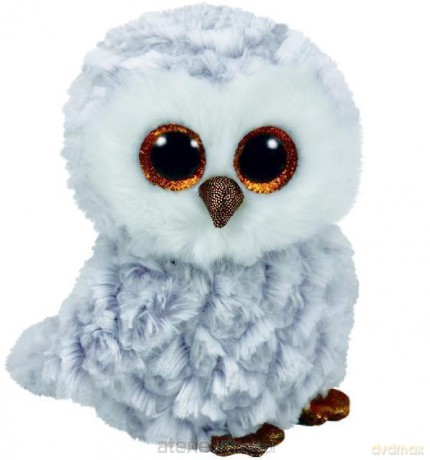 Ty Beanie Boos Owlette - biała sowa 24 cm
