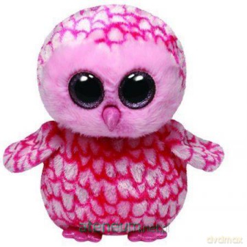 Ty Beanie Boos Pinky - różowa sowa 24 cm