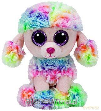 Ty Beanie Boos Poofie - Wielobarwny Pudel 15 cm
