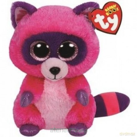 Ty Beanie Boos Roxie - różowy nosorożec 24 cm