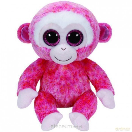 Ty Beanie Boos Ruby - Czerwonobiała Małpka 24 cm