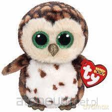 Ty Beanie Boos Sammy - brązowa sowa 24 cm