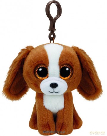 Ty Beanie Boos Tala - Brązowy Pies - Brelok
