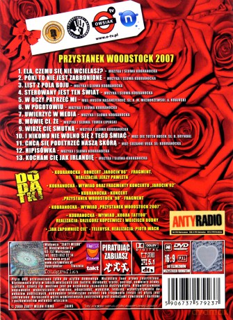 Kobranocka: Przystanek Woodstock 2007 (digipack) [DVD]