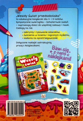 Wesoły świat przedszkolaka od 4 lat [KSIĄŻKA]