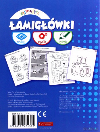 Zajmujące łamigłówki - Anna Wiśniewska [KSIĄŻKA]
