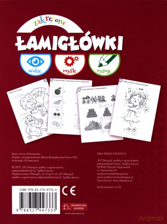 Zakręcone łamigłówki - Anna Wiśniewska [KSIĄŻKA]