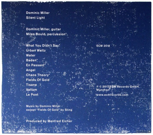 Dominic Miller: Silent Night [CD]