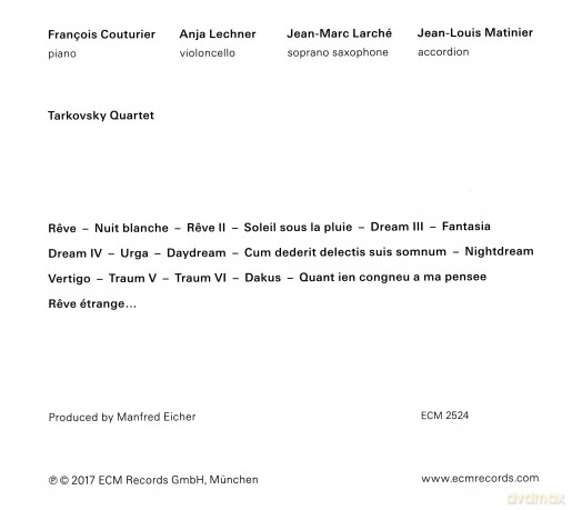 Tarkovsky Quartet: Nuit Blanche [CD]