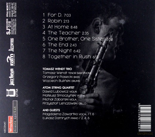 Tomasz Wendt Trio & Atom String Quartet: Behind The Strings (digipack) [CD]