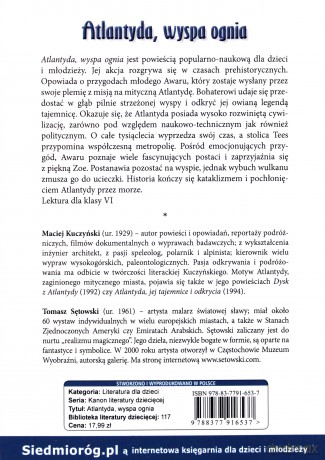 Atlantyda, wyspa ognia - Maciej Kuczyński [KSIĄŻKA]