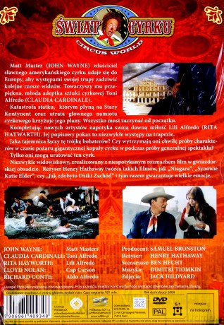 Świat cyrku (digipack) [DVD]