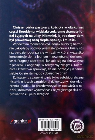Dziewczyna z piosenki - Toledo Chrissy Cymbala [KSIĄŻKA]
