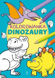 Kolorowanka Dinozaury [KSIĄŻKA]