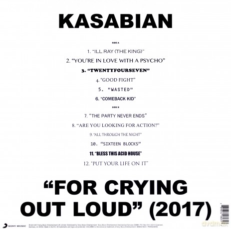 Kasabian: For Crying Out Loud [Winyl]