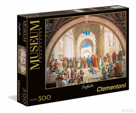 CLEMENTONI 500 el. Raffaello, Szkoła Ateńska [PUZZLE]