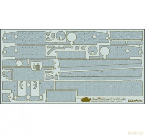 Tiger Mid-L 1/35 Zimmerit Sheet