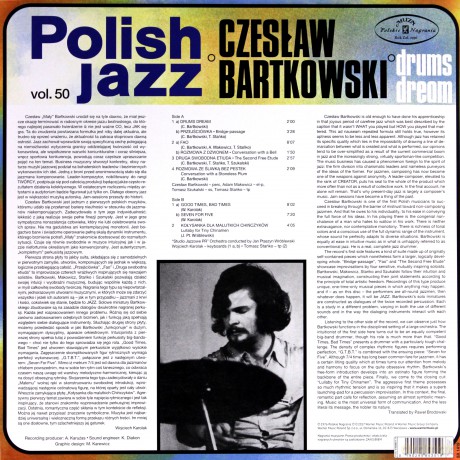 Czesław Bartkowski: Drums Dream (Polish Jazz) [Winyl]