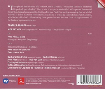 Barbara Hendricks & John Aler: Gounod: Mors Et Vita [2CD]