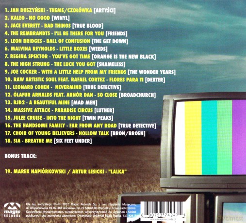 Muzyka z Serialii - Maciej Ulewicz Prezentuje [CD]