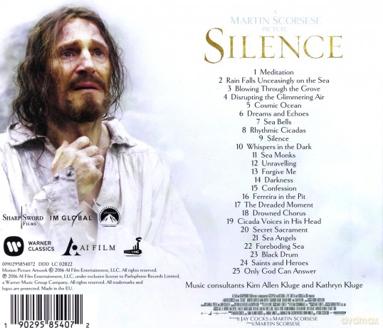 Silence soundtrack (Milczenie) (Kathryn Kluge) [CD]
