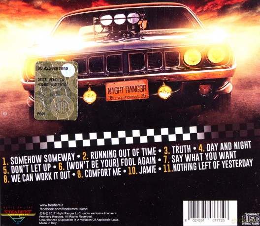 Night Ranger: Don't Let Up [CD]