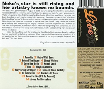 Neko Case: Live From Austin TX [DVD]+[CD]