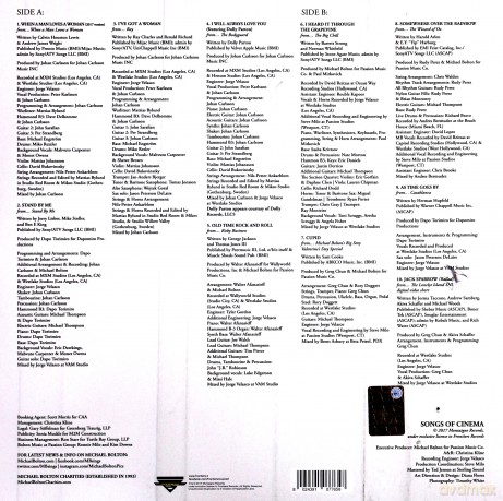 Michael Bolton: Songs Of Cinema [Winyl]