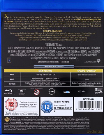 Robin Hood: Ksiażę Złodziei [Blu-Ray]