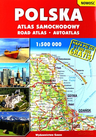Atlas samochodowy Polska 1:500 000 [KSIĄŻKA]