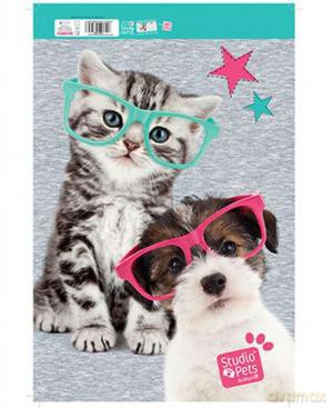 Blok rysunkowy A4 studio pets