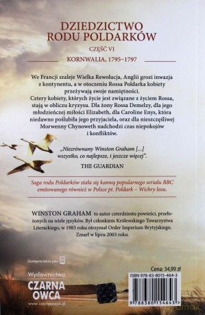 Cztery łabędzie. Dziedzictwo rodu Poldarków (Tom 6) - Winston Graham [KSIĄŻKA]