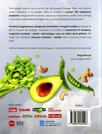 Dieta ze smakiem 100 fit przepisów - Kinga Paruzel [KSIĄŻKA]