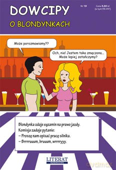 Dowcipy o blondynkach - Adamczewski Przemysław [KSIĄŻKA]