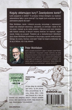 Duchowe życie zwierząt - Peter Wohlleben [KSIĄŻKA]